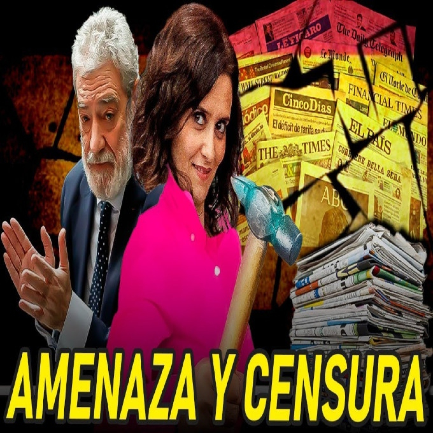 Ayuso y mar mienten más que hablan sobre los ataques al periodismo