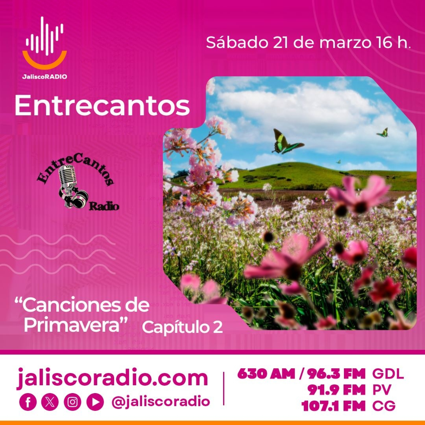 Programa Entrecantos 21 de marzo, 2026: "Canciones de Primavera" - Cap 2 episode artwork