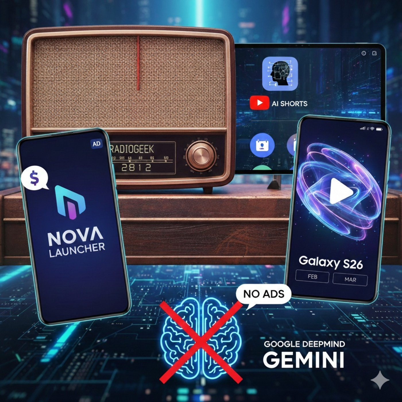 Radiogeek 2812 - Google confirma que Gemini no va tener publicidad a diferencia de ChatGPT