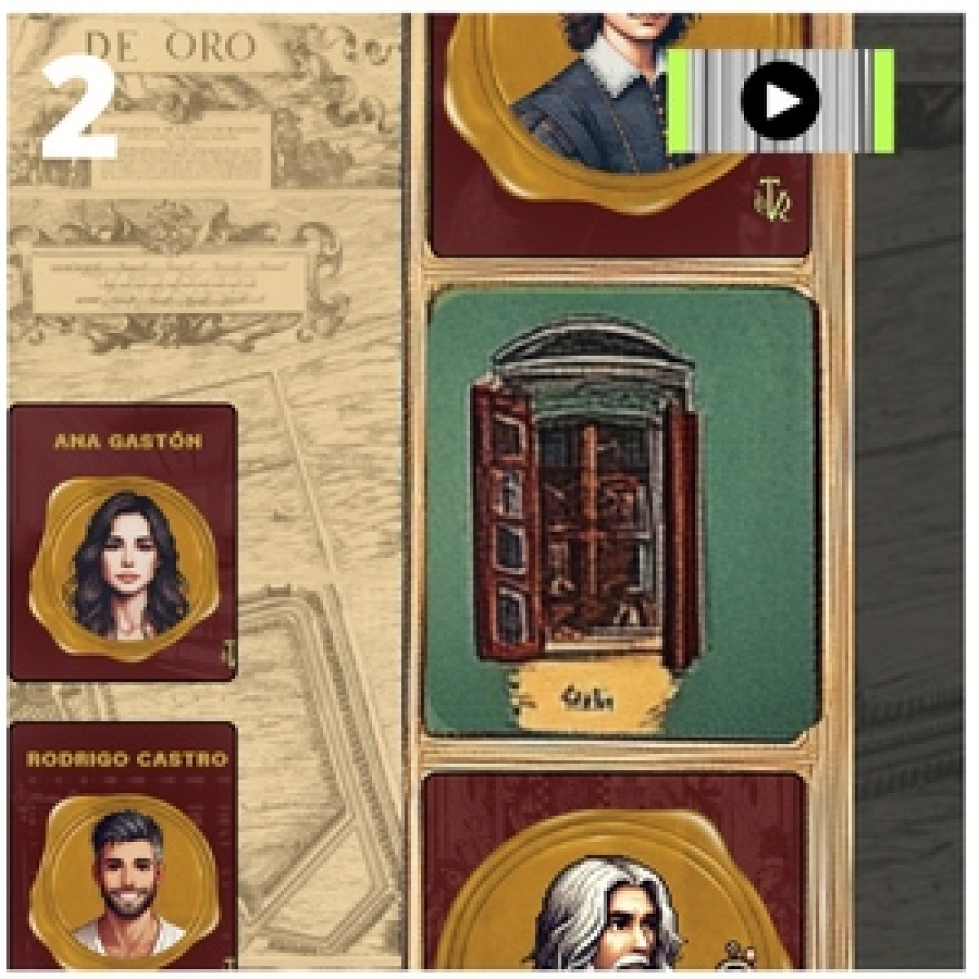 Coordenadas: Los Jugadores de Cartas (T1)