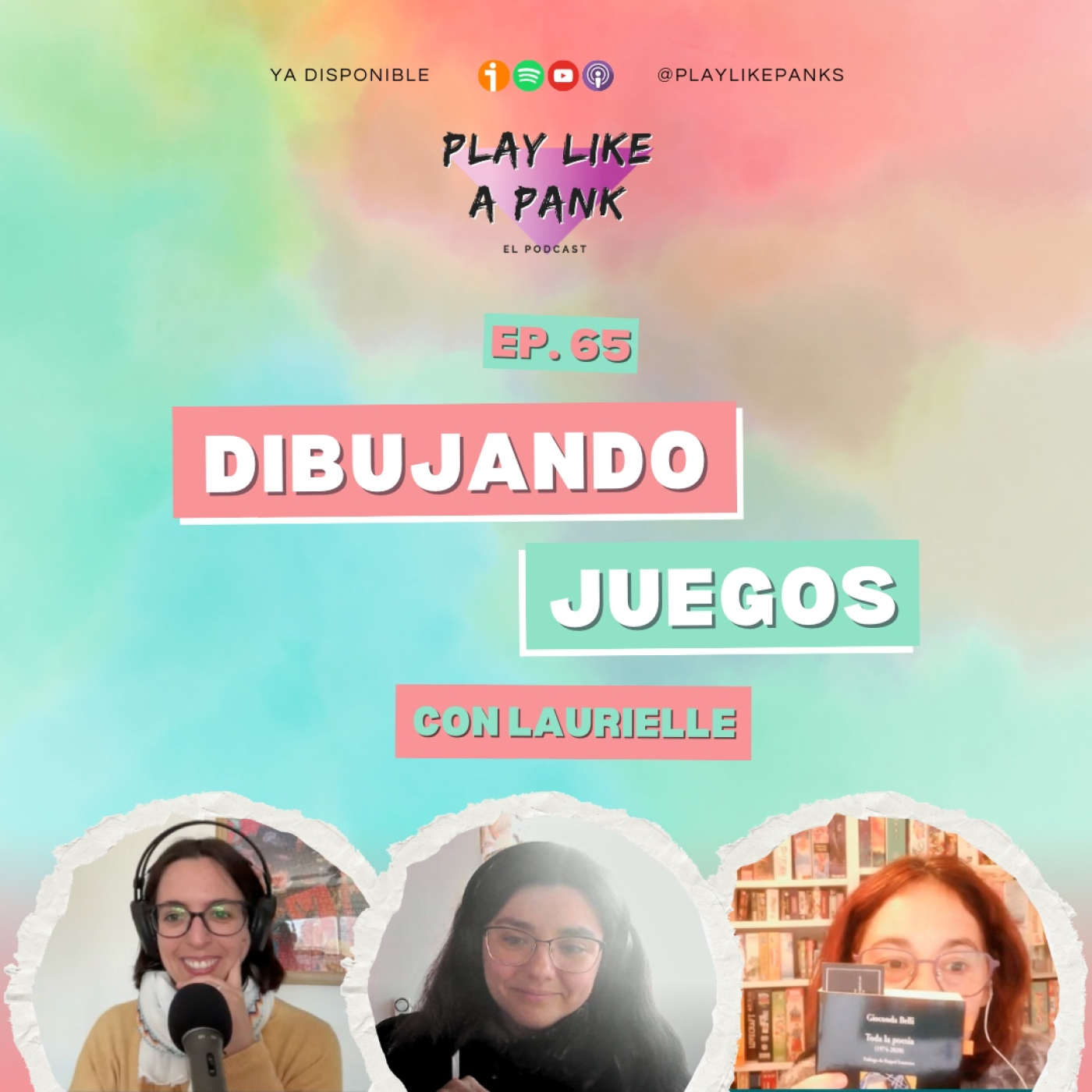 PLAP 65. Dibujando juegos con Laurielle episode artwork