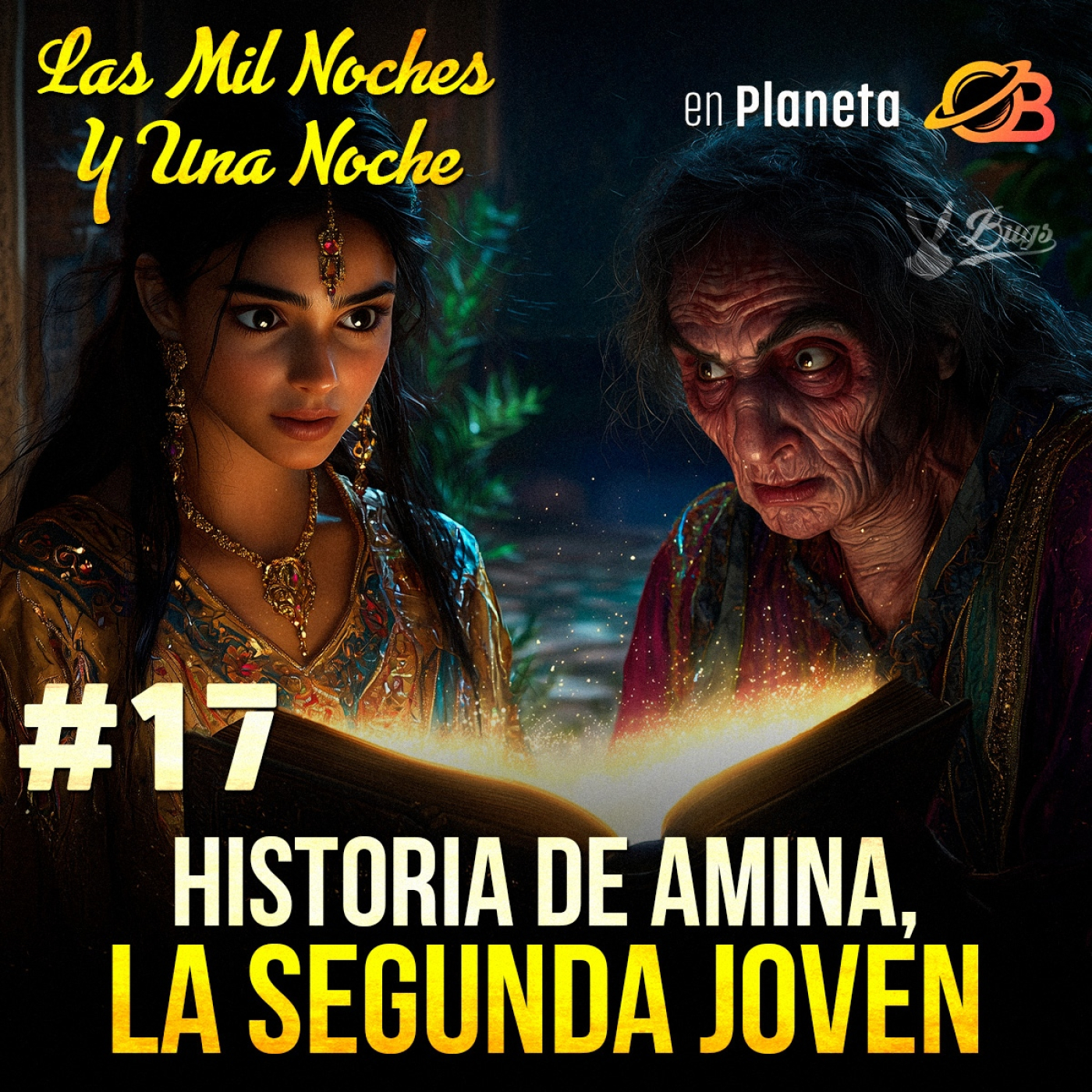 17° Noche. Fin Historia de Zobeida, la Mayor de las Jóvenes. Historia de Amina, la Segunda Joven. episode artwork