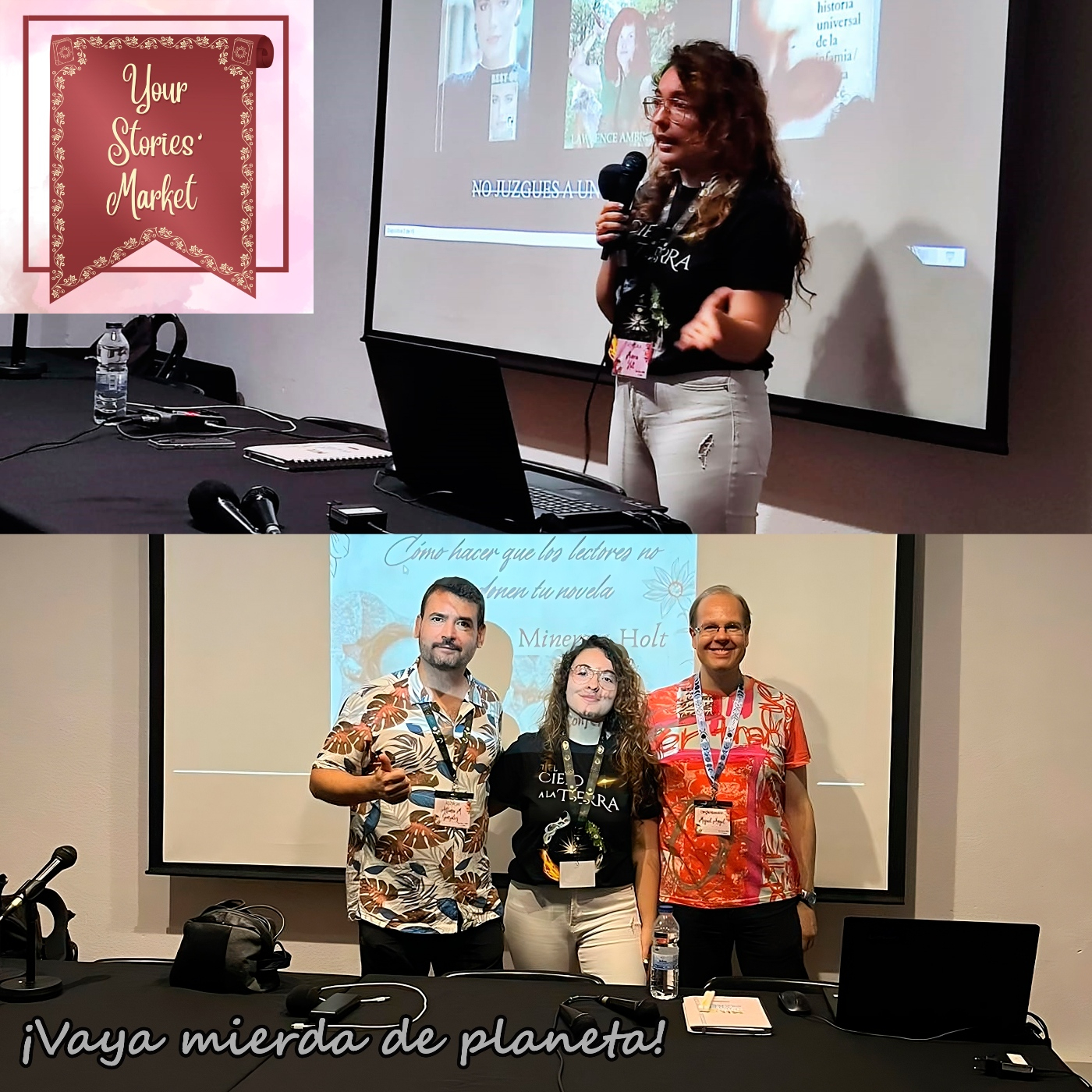 #26 «Cómo hacer que tus lectores no abandonen tu novela», charla de Minerva Holt en Yourstories Market