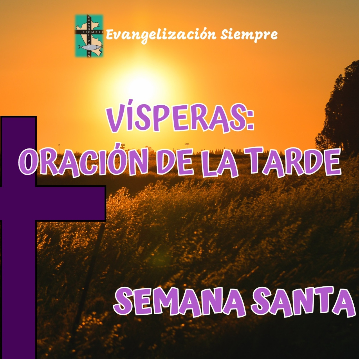 VÍSPERAS: Oración de la tarde del SÁBADO 19 DE ABRIL DEL 2025 episode artwork