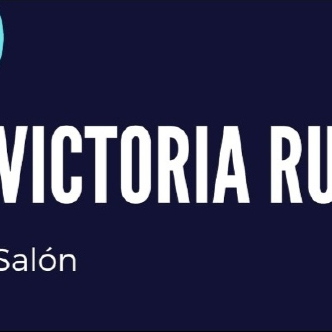 Victoria Ruiz Salón 27112023 p270 episode artwork