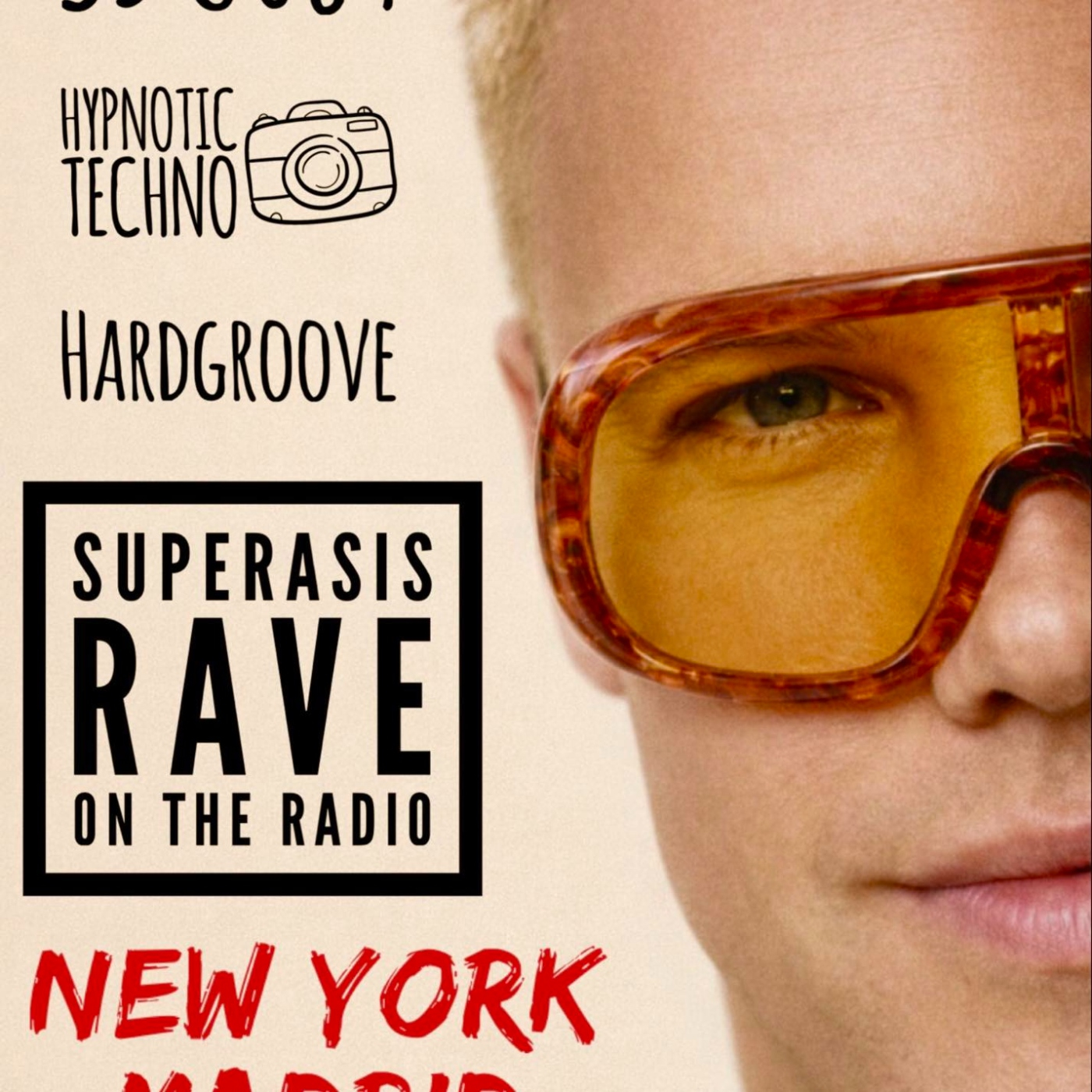 SUPERASIS RAVE SDU689 HYPNOTIC TECHNO & HARDGROOVE episode artwork