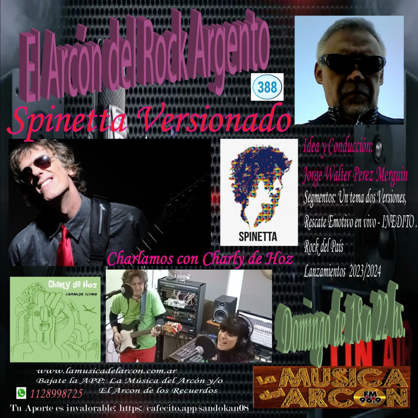 El Arcon del Rock Argento - Emision nº 388 Spinetta Versionado - 25-08-2024 episode artwork