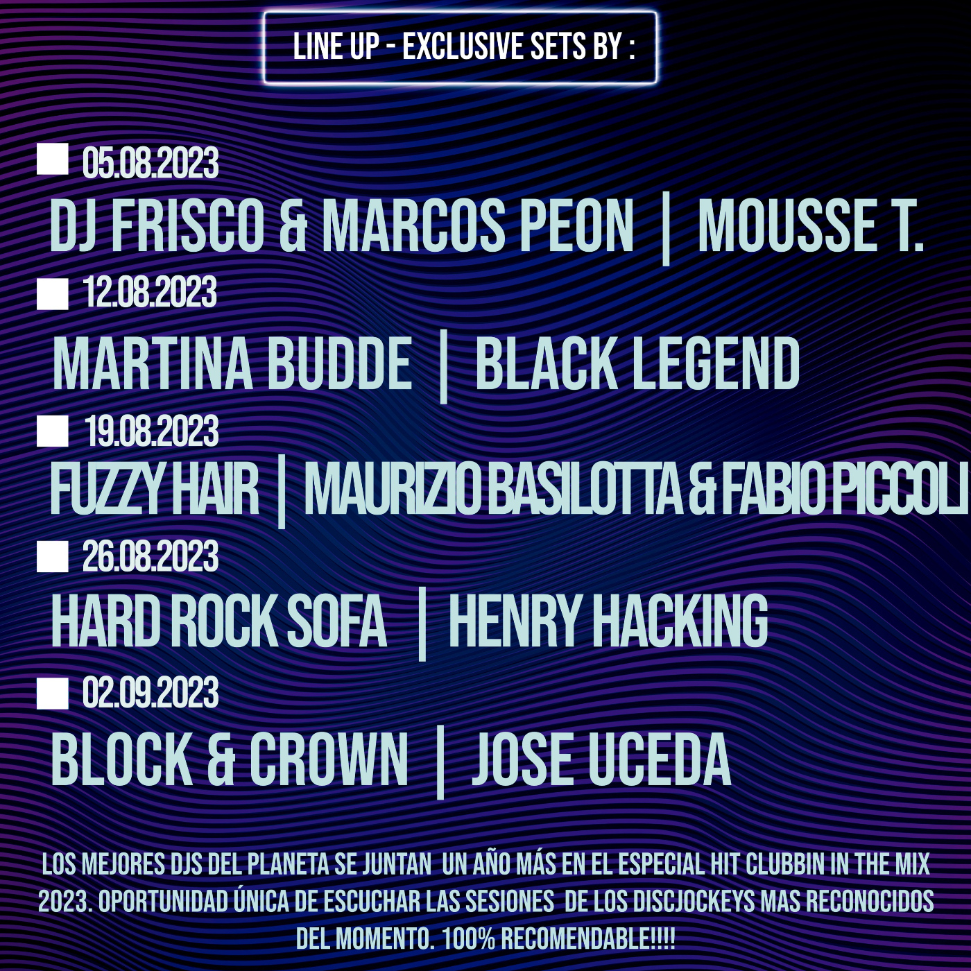 Hit Clubbin´Radio show