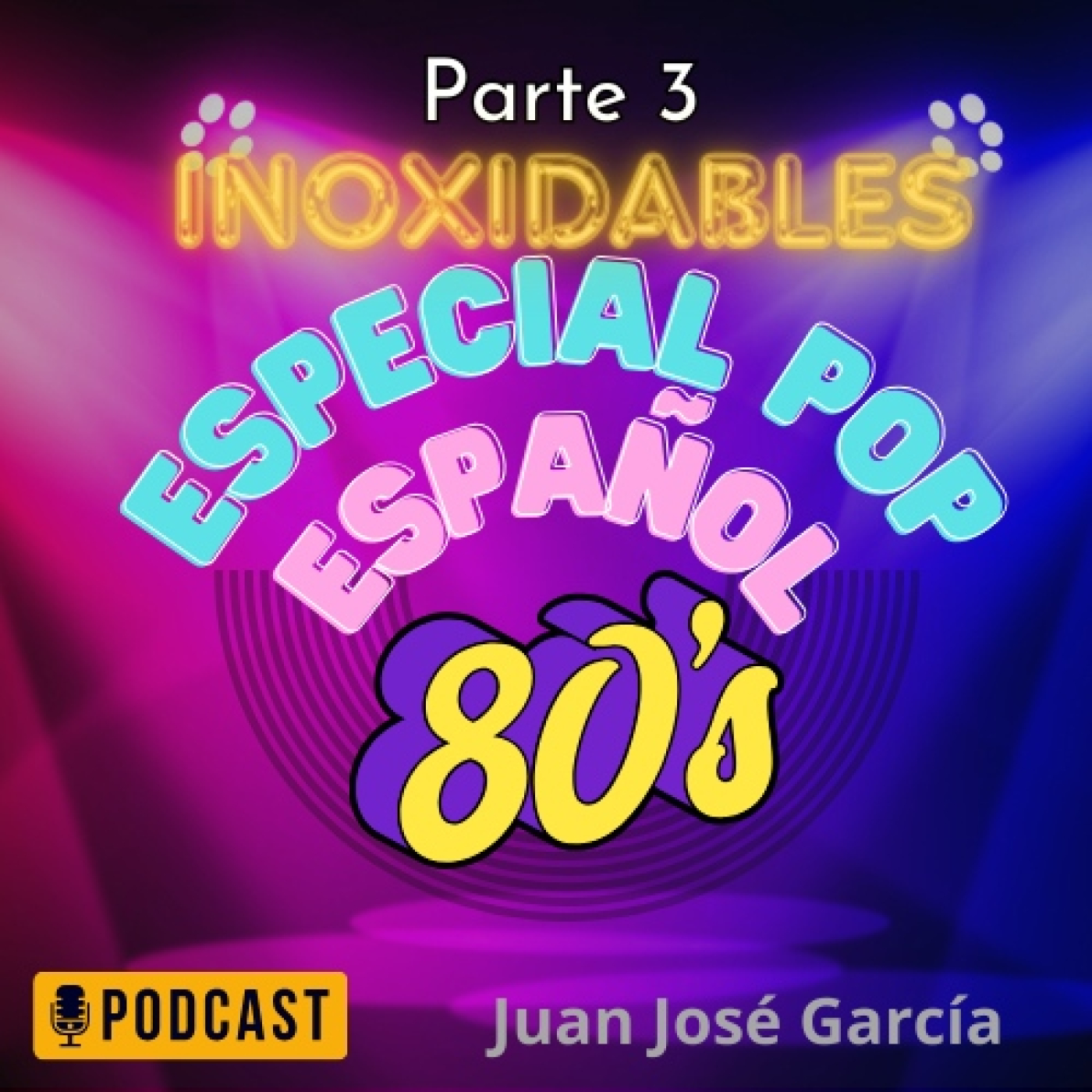 Inoxidables Especial pop español 80's parte 3 episode artwork