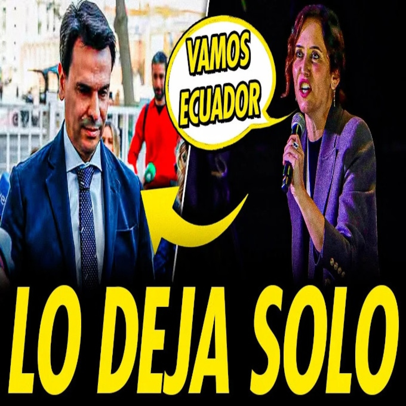 Declara el novio de ayuso mientras que ella pasea por ecuador con noboa