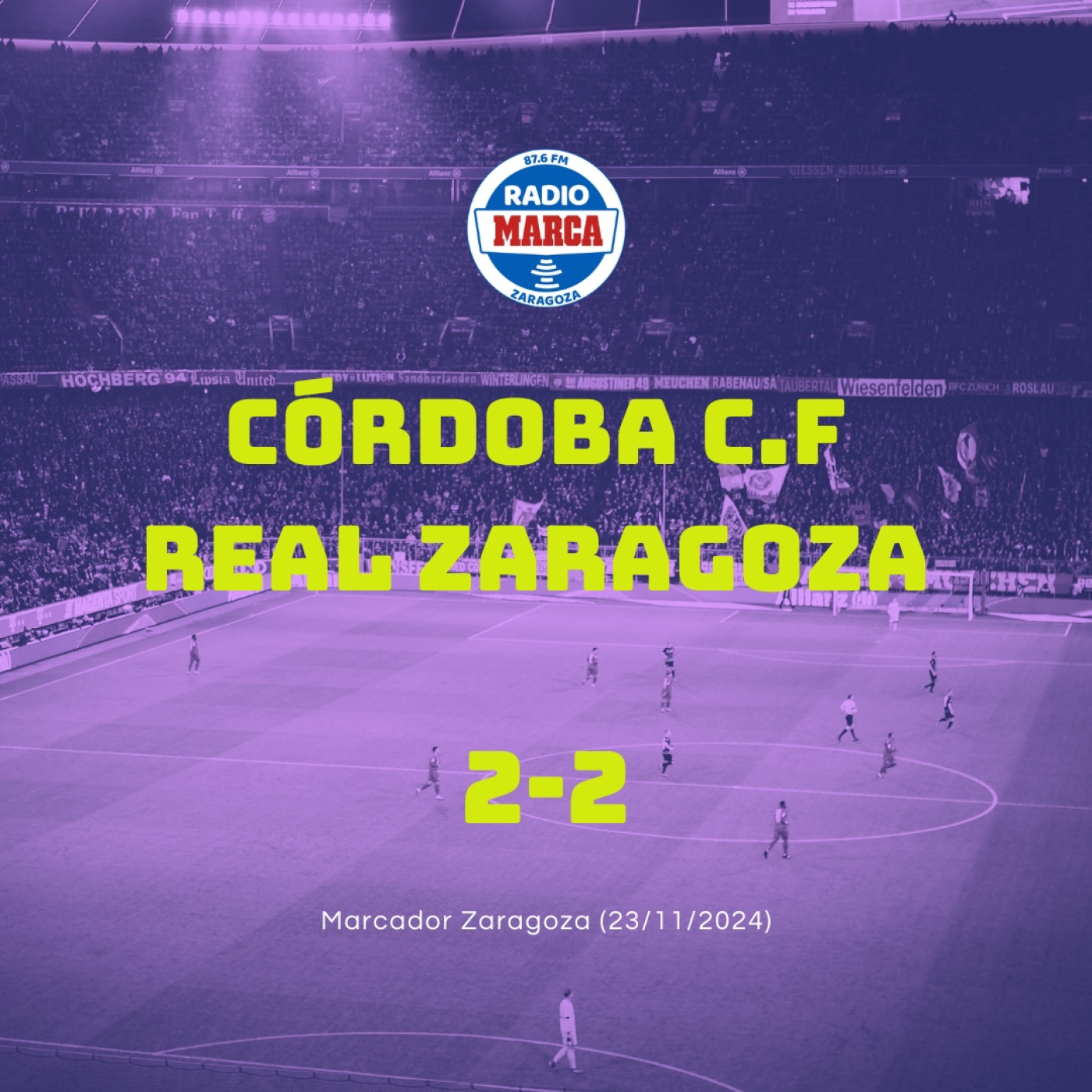 23-11-2024 - Marcador Zaragoza Partido episode artwork
