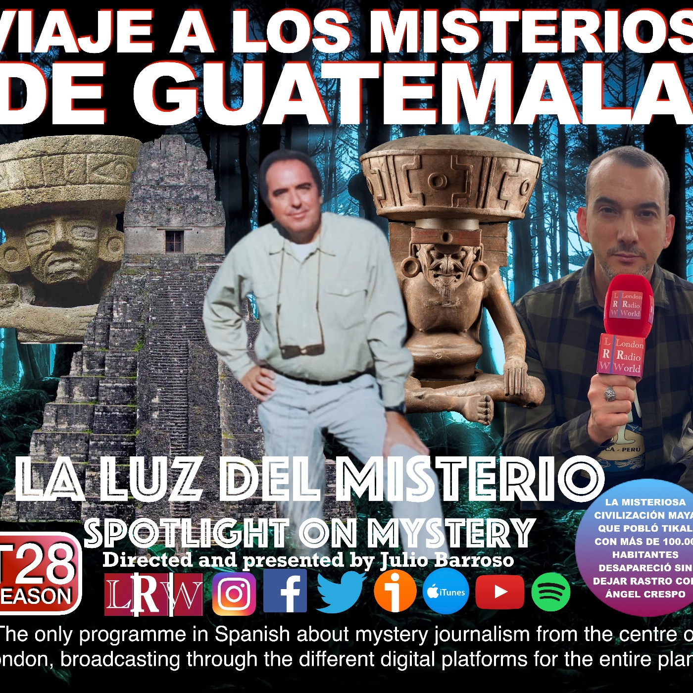 Viaje a los misterios de Guatemala con Ángel Crespo