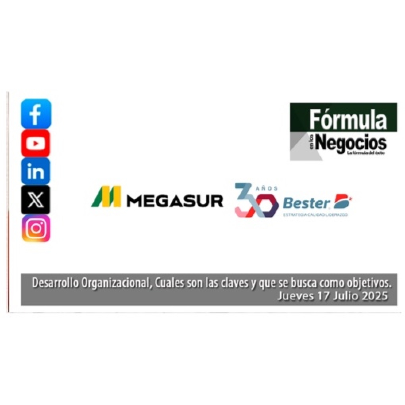 FÓRMULA EN LOS NEGOCIOS