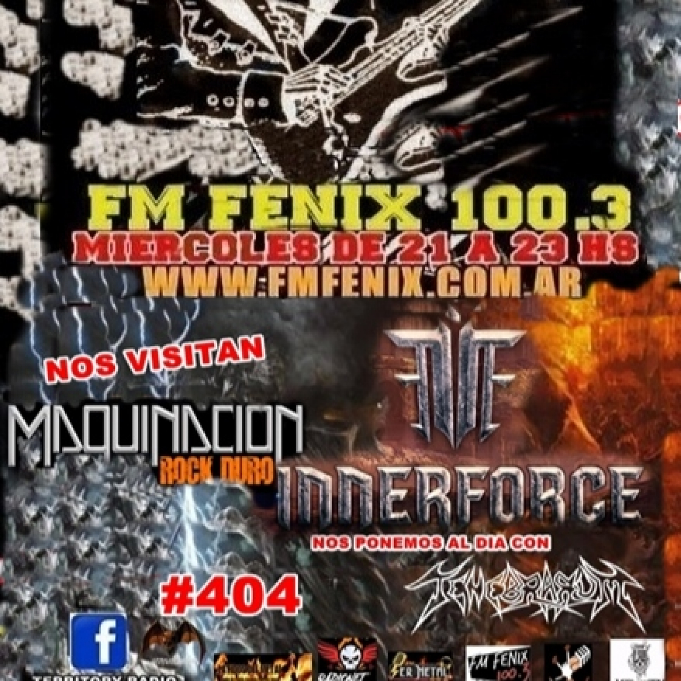 TERRITORY RADIO #404 (26-10-2022) MAQUINACION - INNERFORCE