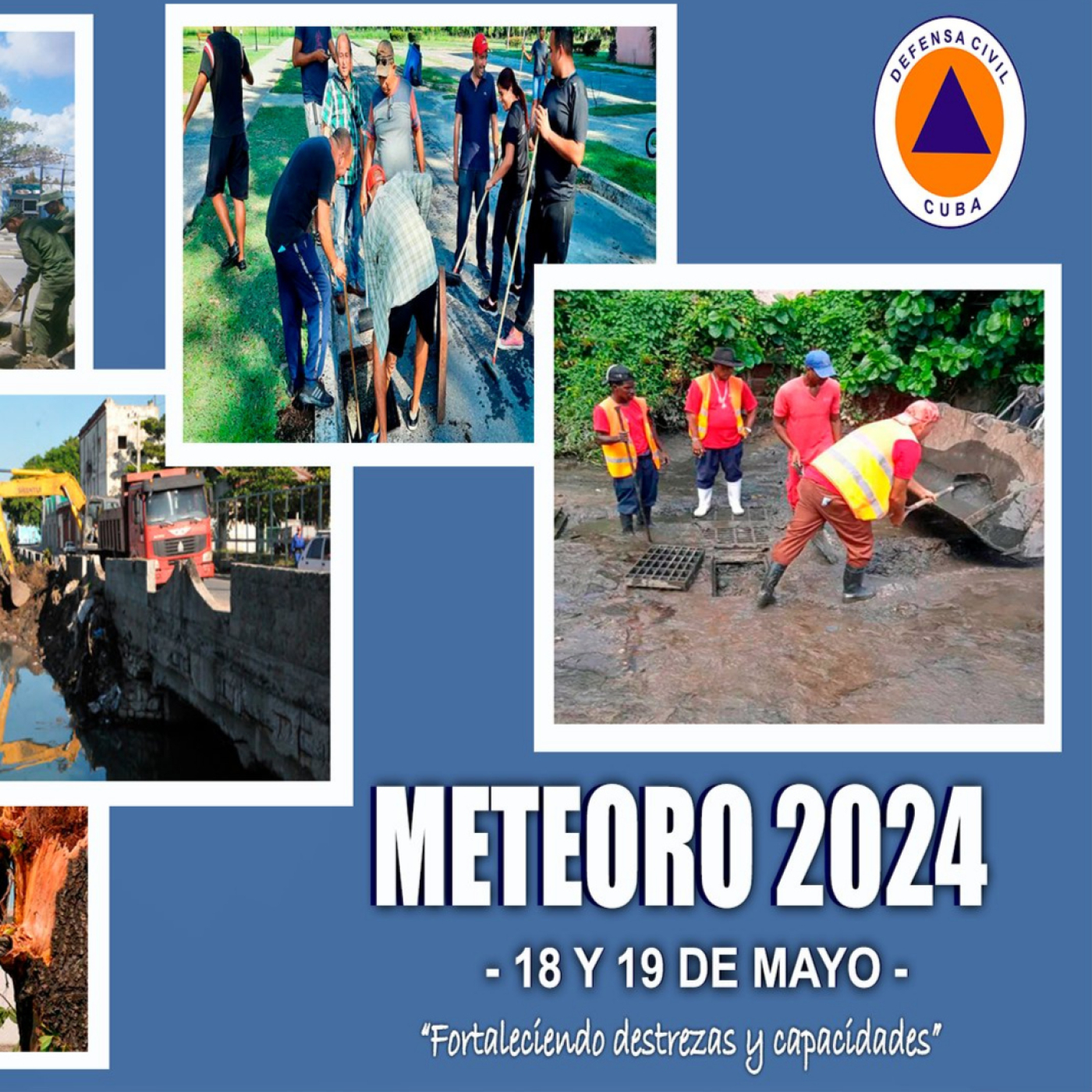 Cienfuegos organiza el ejercicio de las acciones en situación de desastres Meteoro-2024