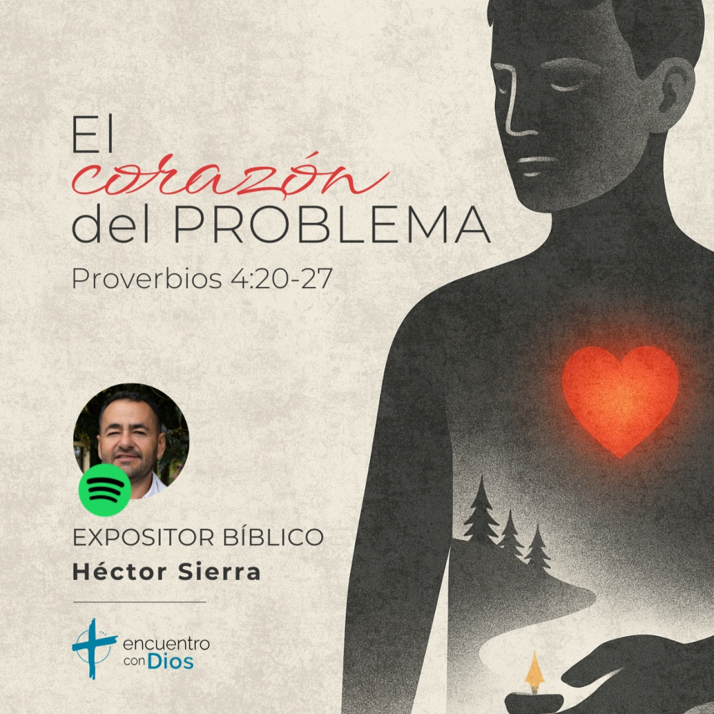 El corazón del problema - Proverbios 4:20-26. Expositor bíblico: Héctor Sierra episode artwork