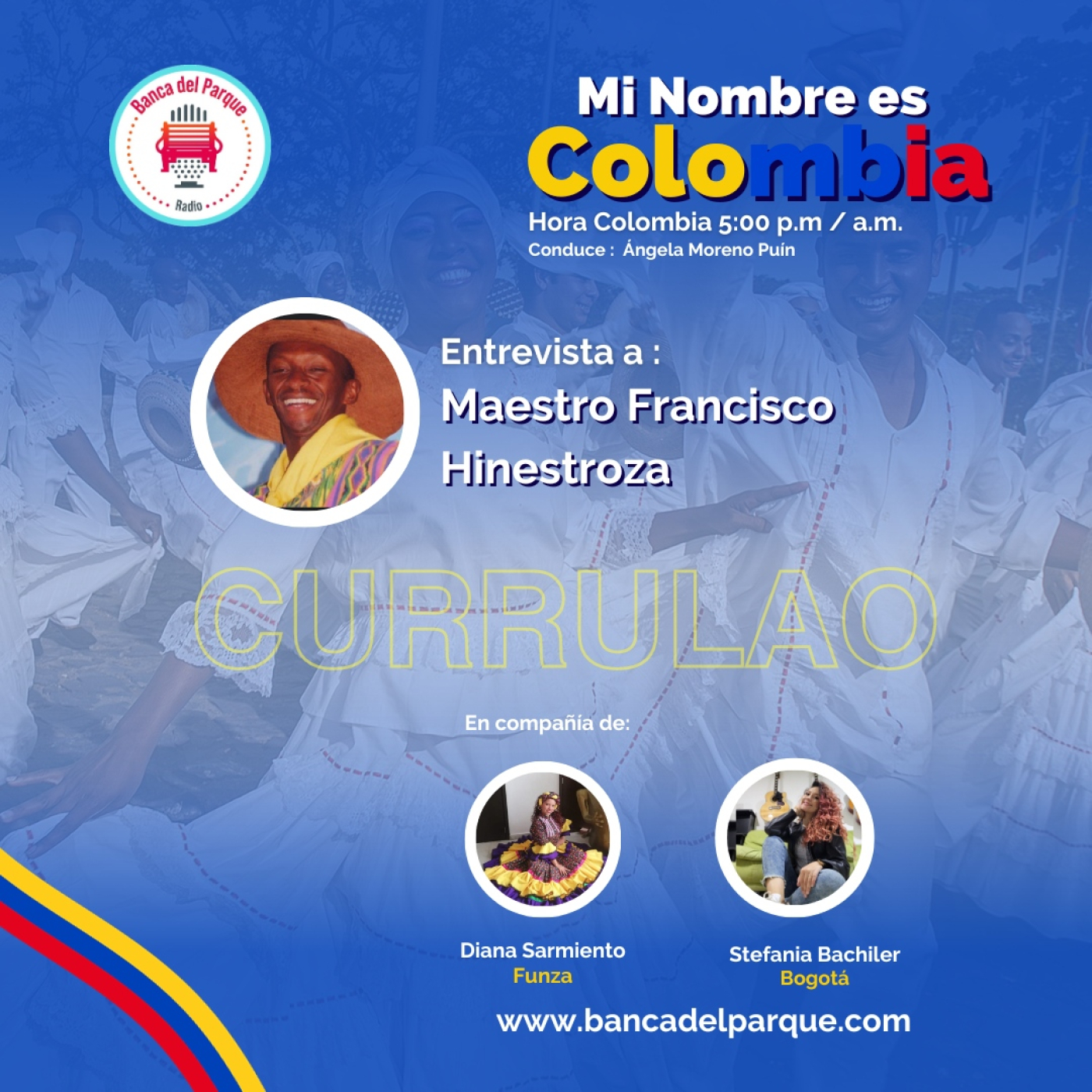 26.10.2023 - Mi Nombre es Colombia - Maestro Fancisco Hinestroza (Currulao) episode artwork