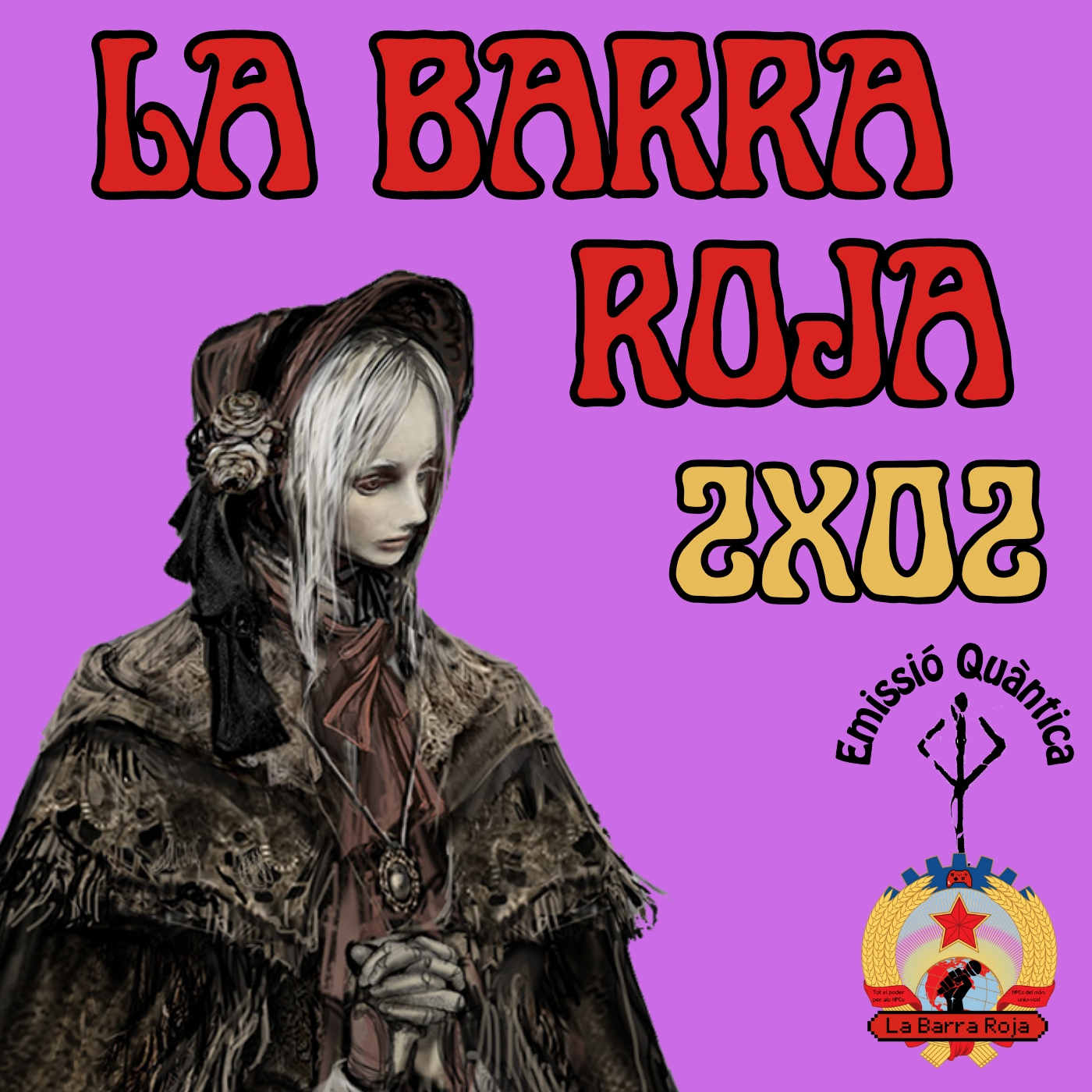 2x02 - EMISSIÓ QUÀNTICA: Bloodborne feat Barcelona, Monument Valley, Machinarium, GRIS, Metal Gear Solid episode artwork