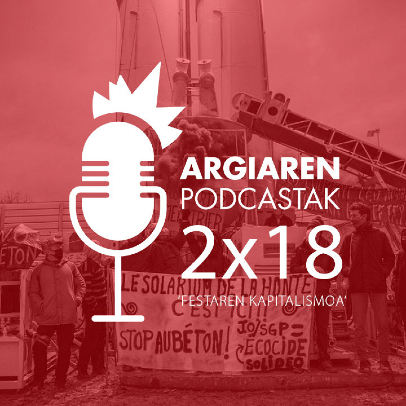 "Festaren kapitalismoa"-ren sinbolo diren Olinpiar Jokoei erresistentzia, Aubervillierseko baratzeetatik episode artwork