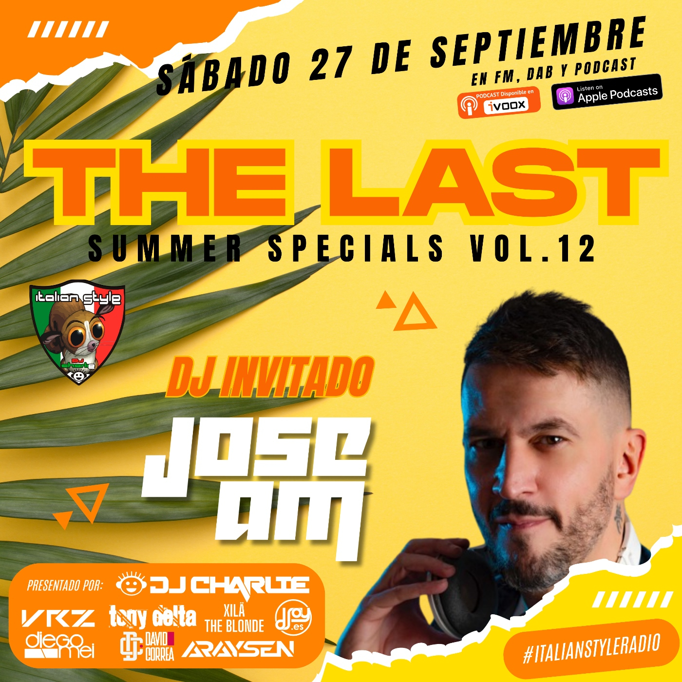 ITALIAN STYLE radio show 1005 27-09-2025 episode artwork