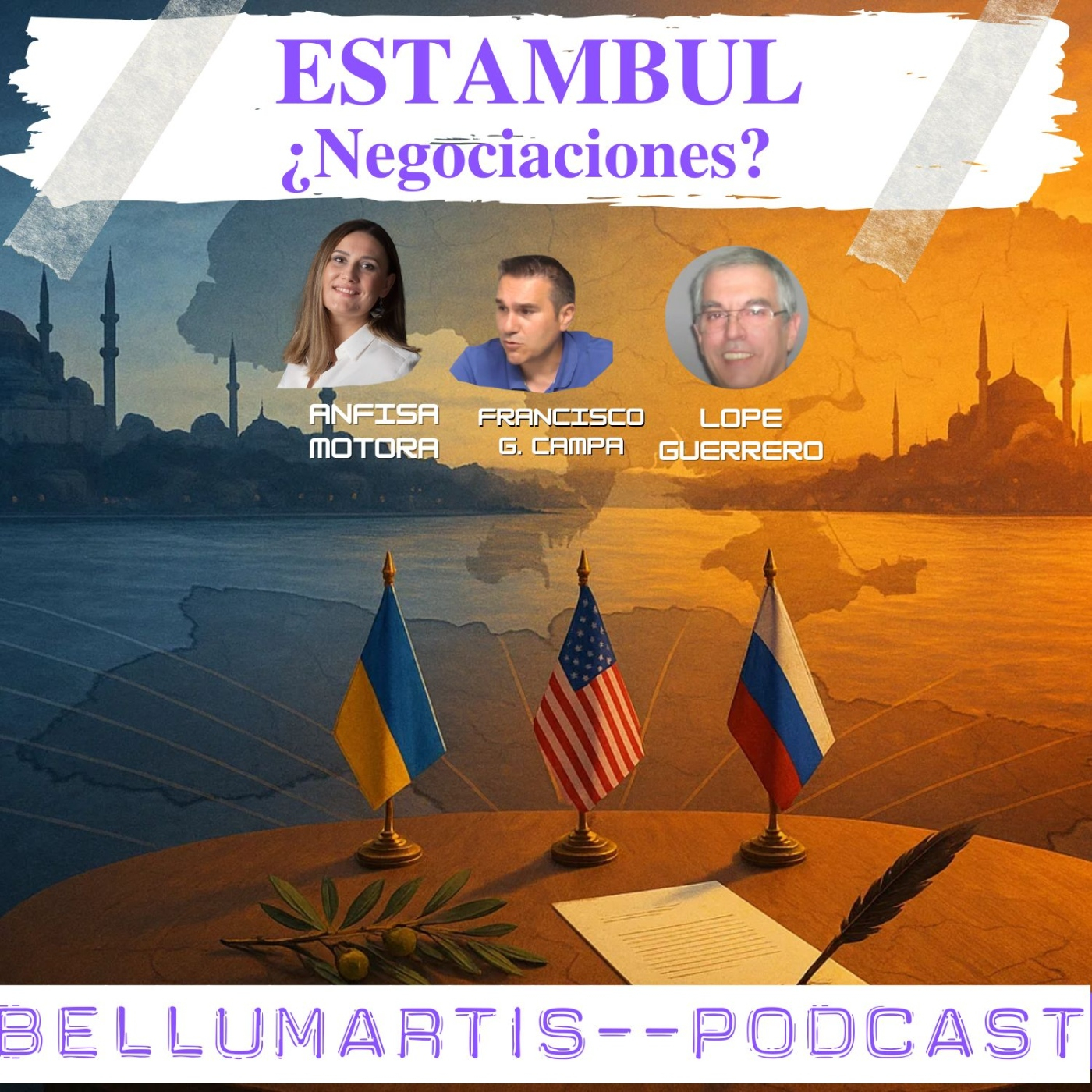 ESTAMBUL, PUNTO DE PARTIDA: Negociaciones sin Líderes ¿ES POSIBLE UN ALTO EL FUEGO?