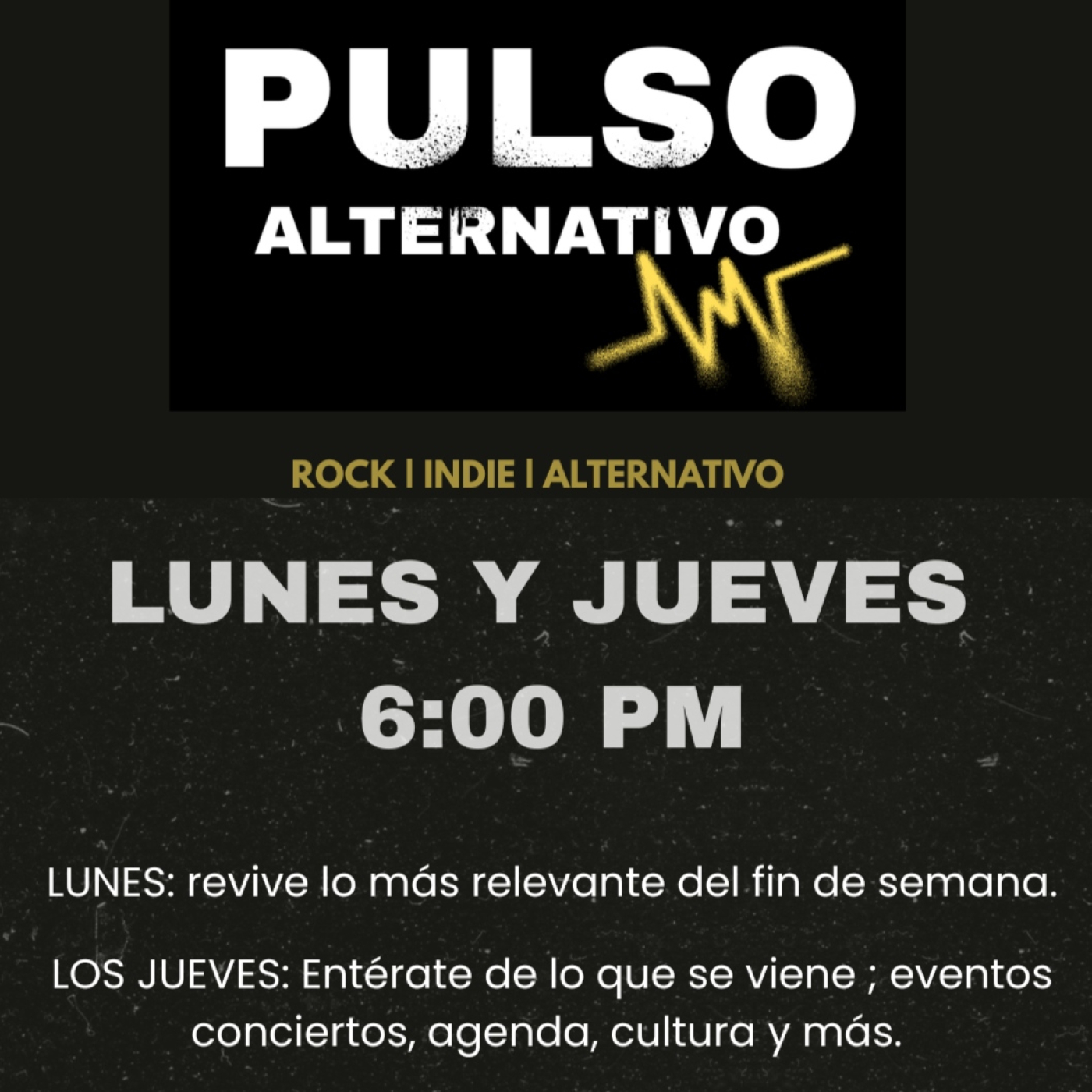 Pulso Alternativo S2E27 | Reseña del fin del 30 de abril al 3 de mayo episode artwork
