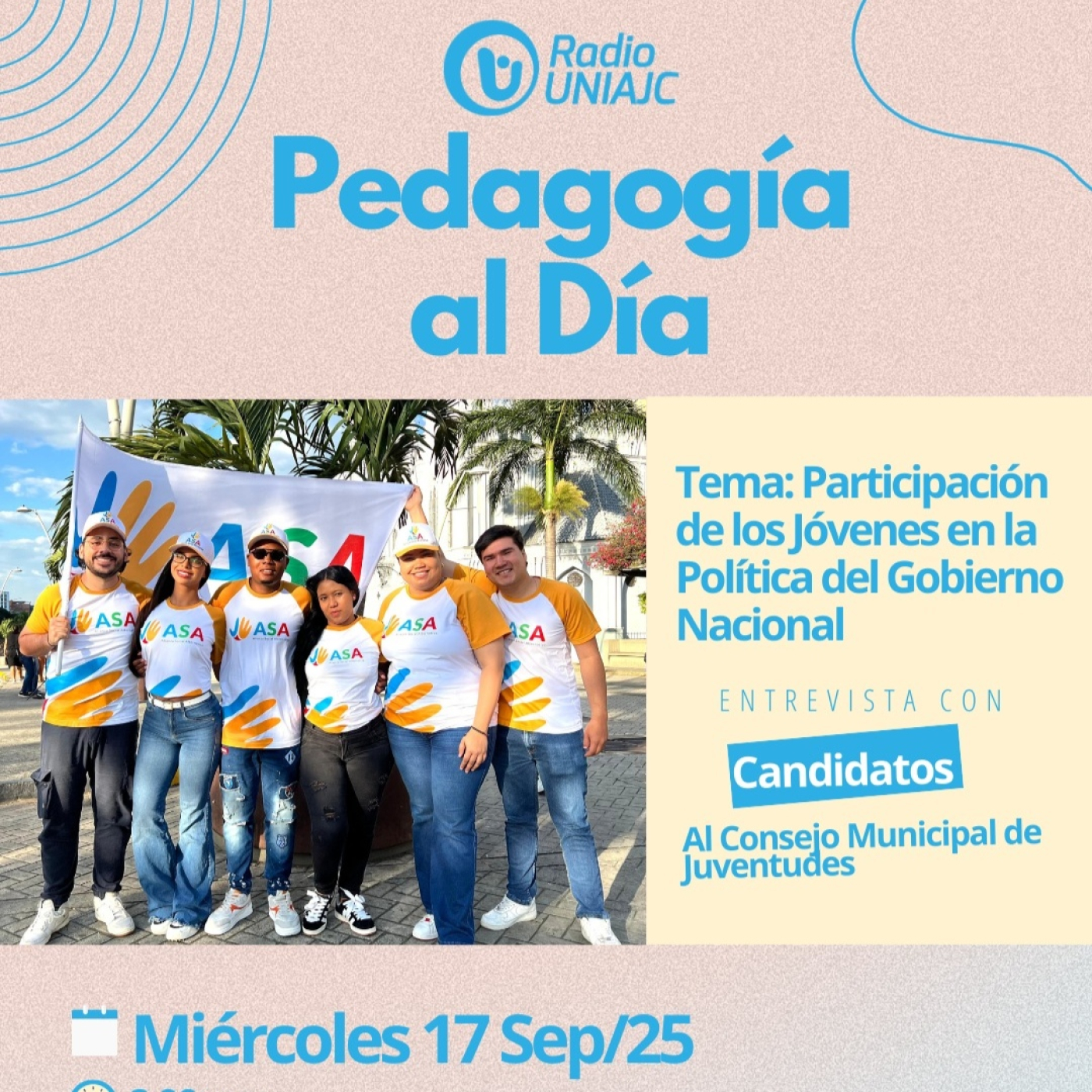 Pedagogía al Día-Participación de los jóvenes en la política del Gobierno Nacional. episode artwork