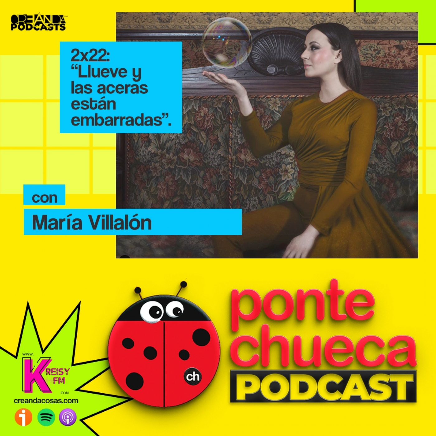 T2: E22 "Llueve y las aceras están embarradas" con María Villalón episode artwork