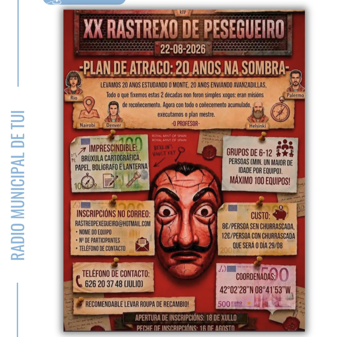 Ent. Carolina e Julio, da Comisión de Festas de Pesegueiro | XX Rastrexo de Pesegueiro episode artwork