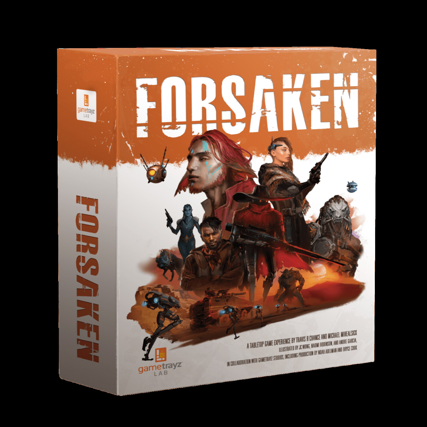 Boardgame Interview: Noah Adleman and The Forsaken by Game Trayz episode artwork