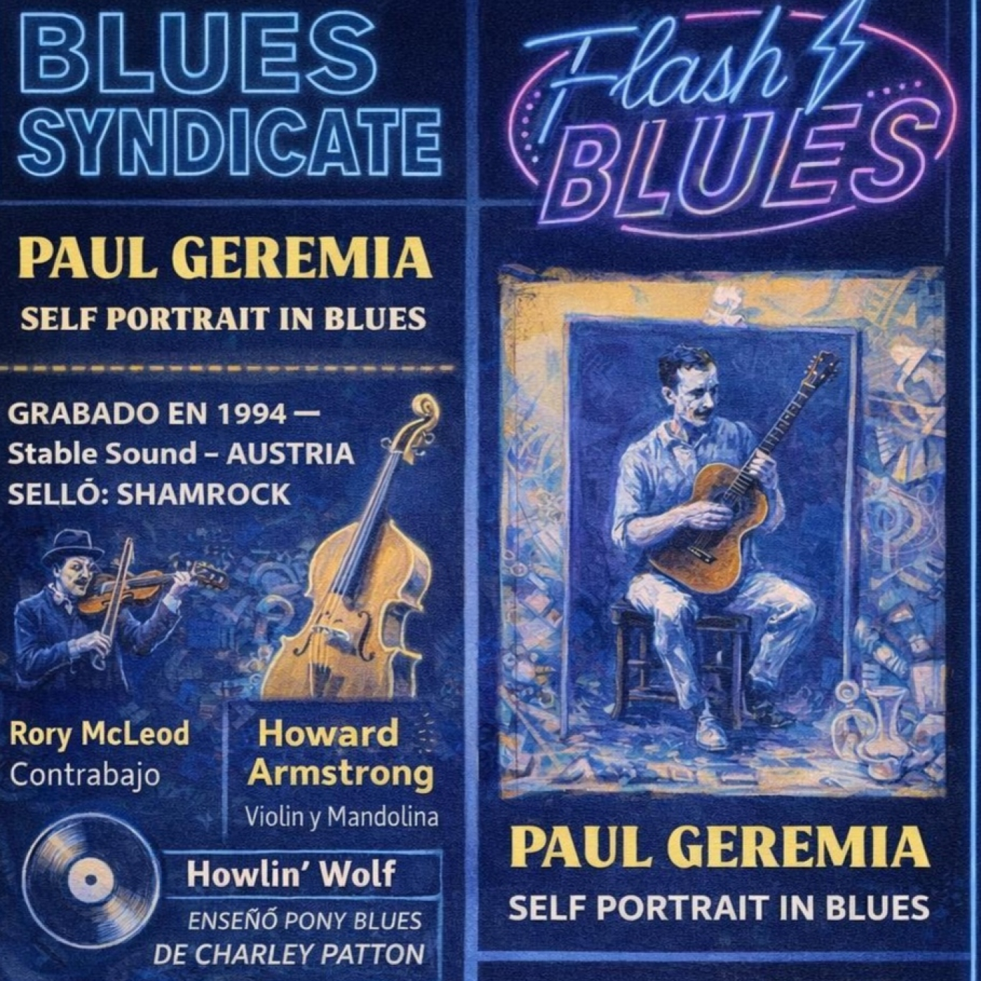 FLASH BLUES - SHAKE IT AND BREAK IT - PAUL GEREMIA episode artwork