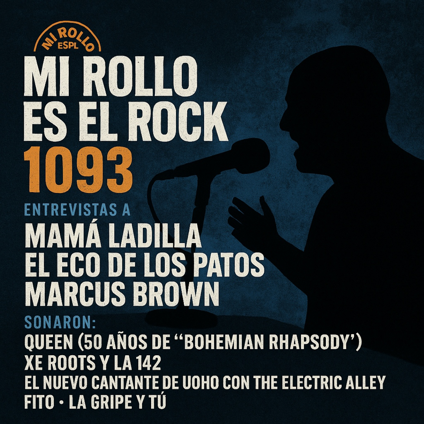 MAMÁ LADILLA y más en el MI ROLLO ES EL ROCK 1093 episode artwork