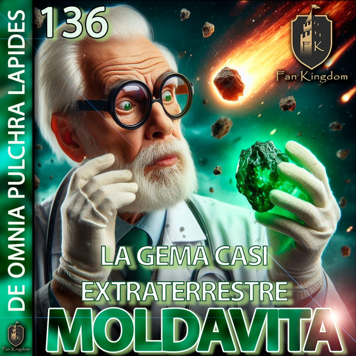 MOLDAVITA | LA GEMA CASI EXTRATERRESTRE | DE OMNIA PULCHRA LAPIDES 06|  #moldavita episode artwork