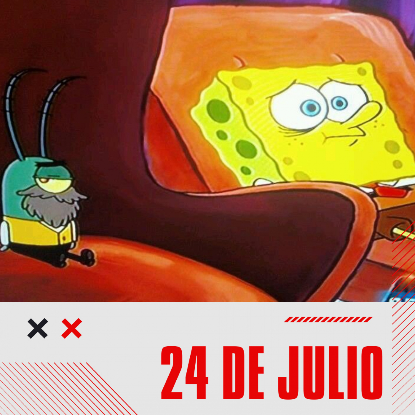 24 de Julio // Chistes, Freud, tu madre y Bob Esponja episode artwork