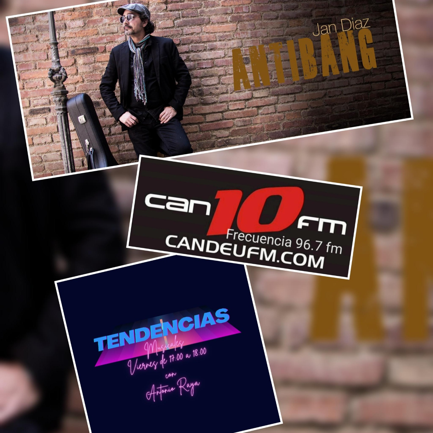 Tendencias Musicales entrevista a Jan Díaz y Canciones Para Recordar 24-02-2023 candeufm.com episode artwork