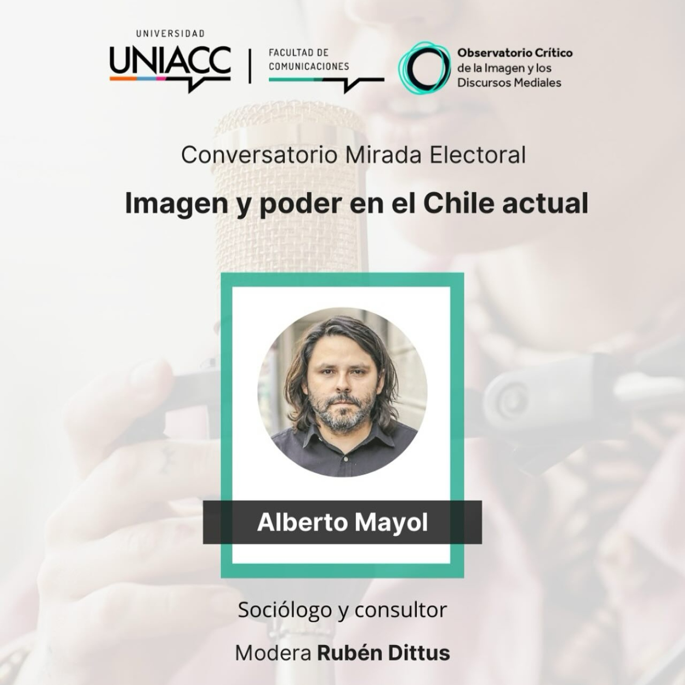 Alberto Mayol en 'Mirada electoral': Observatorio Crítico de la Imagen y los Discursos Mediales