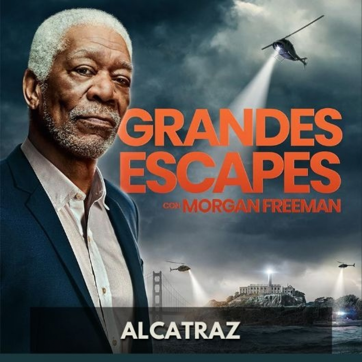 Grandes Escapes con Morgan Freeman - Alcatráz episode artwork