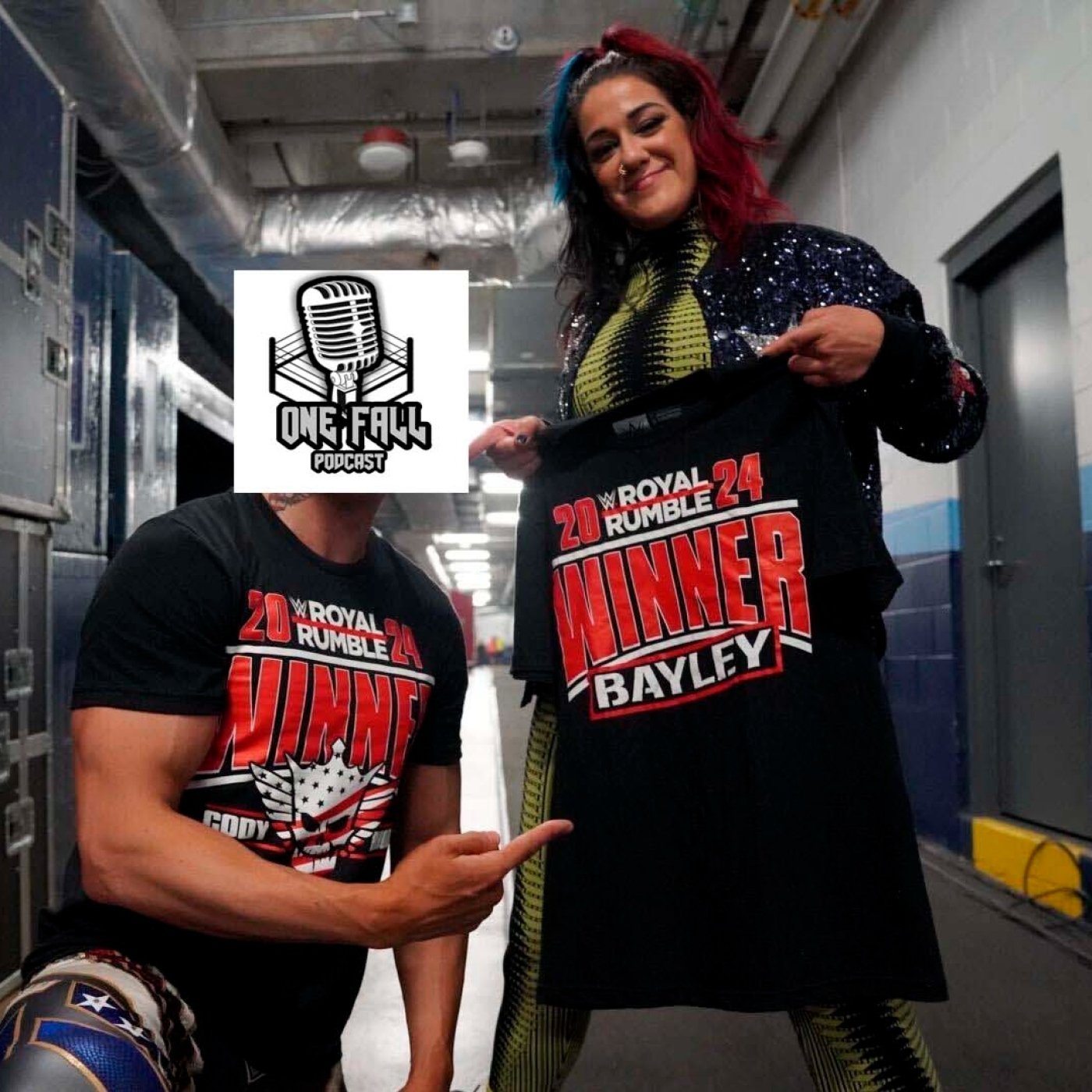 One Fall Podcast # 183 - Hablando de WWE Royal Rumble 2024 episode artwork
