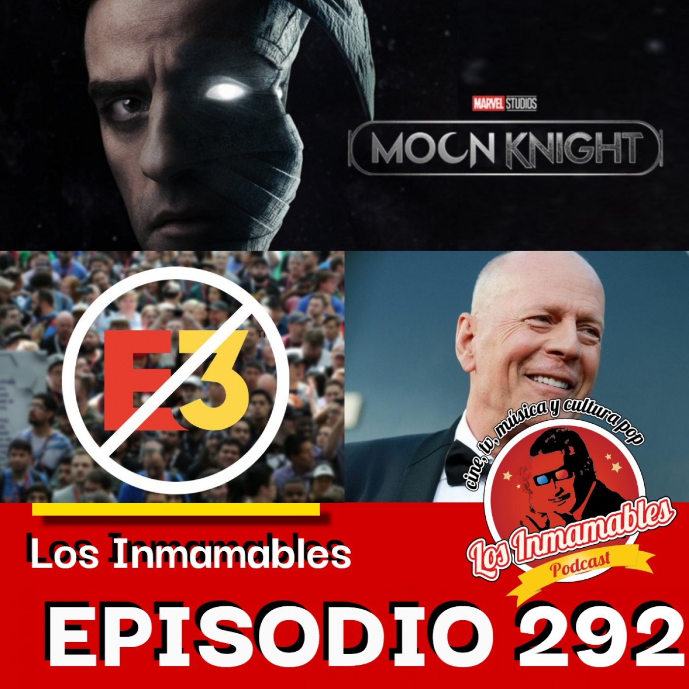 292: Moon Knight, Adiós E3 2022 y Se retira Bruce Willis episode artwork