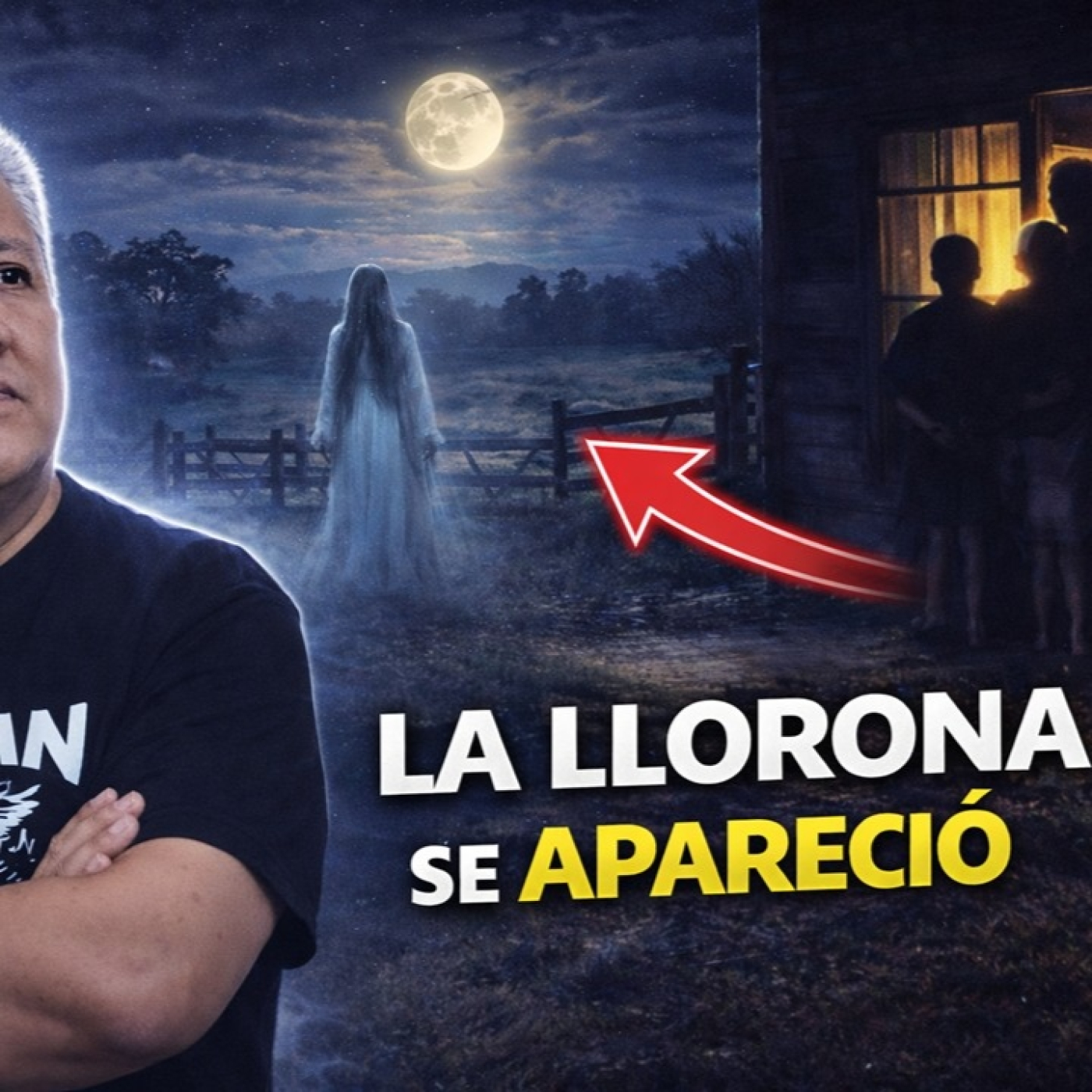 LOS DESVELADOS - LA LLORONA SE APARECE A LADO DE UNA FAMILIA