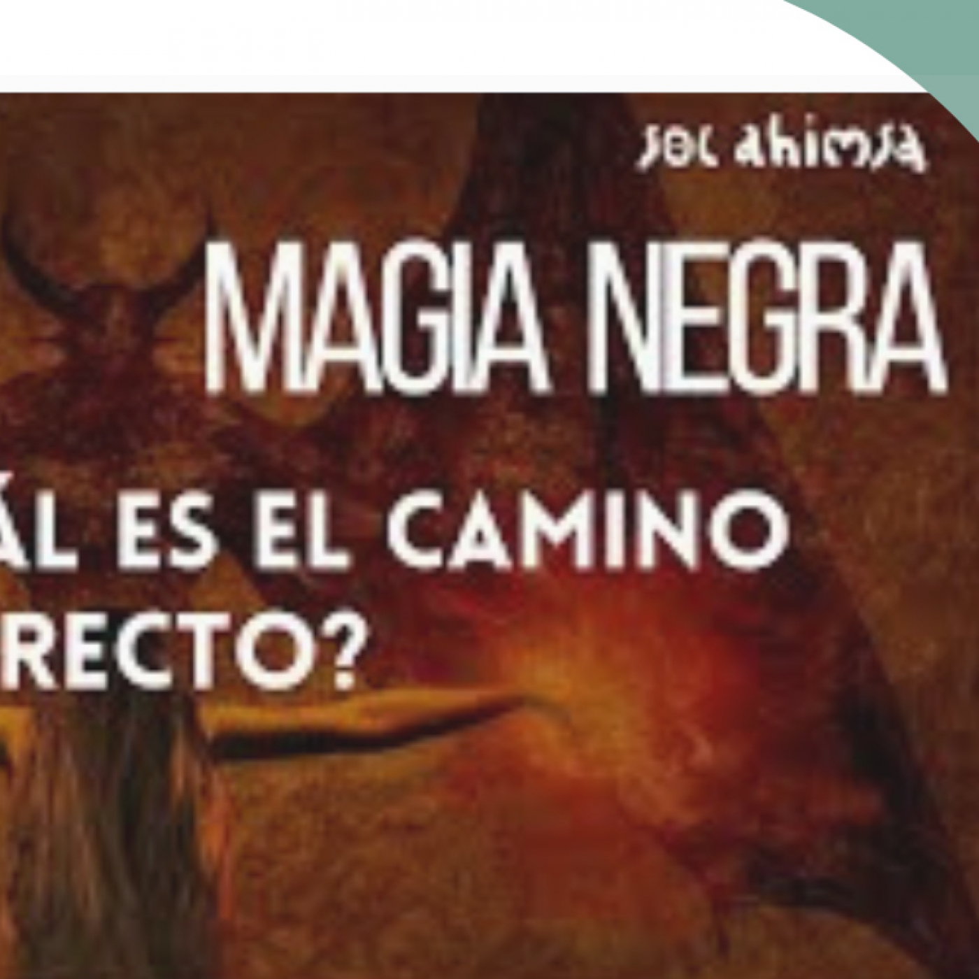 MAGIA NEGRA. ¿CUAL ES EL CAMINO CORRECTO? episode artwork