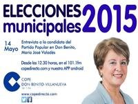 Entrevista Mª Jose Valadés en COPE Don Benito Villanueva