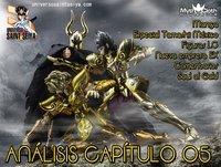 4x33 Caballeros del Zodiaco: Manga · Tamashii México · Figuras · Comentarios · Anlálisis cap 5 de Soul of Gold