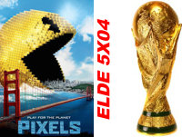 ELDE crítica PIXELS, el Mundial de los Videojuegos, Jukebox 2 (4 agosto 2015)