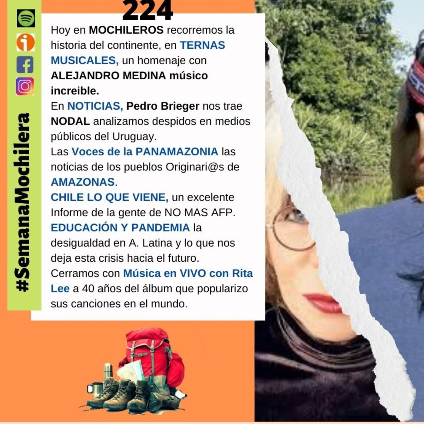 Mochileros 224 - 6 de Noviembre de 2020 episode artwork