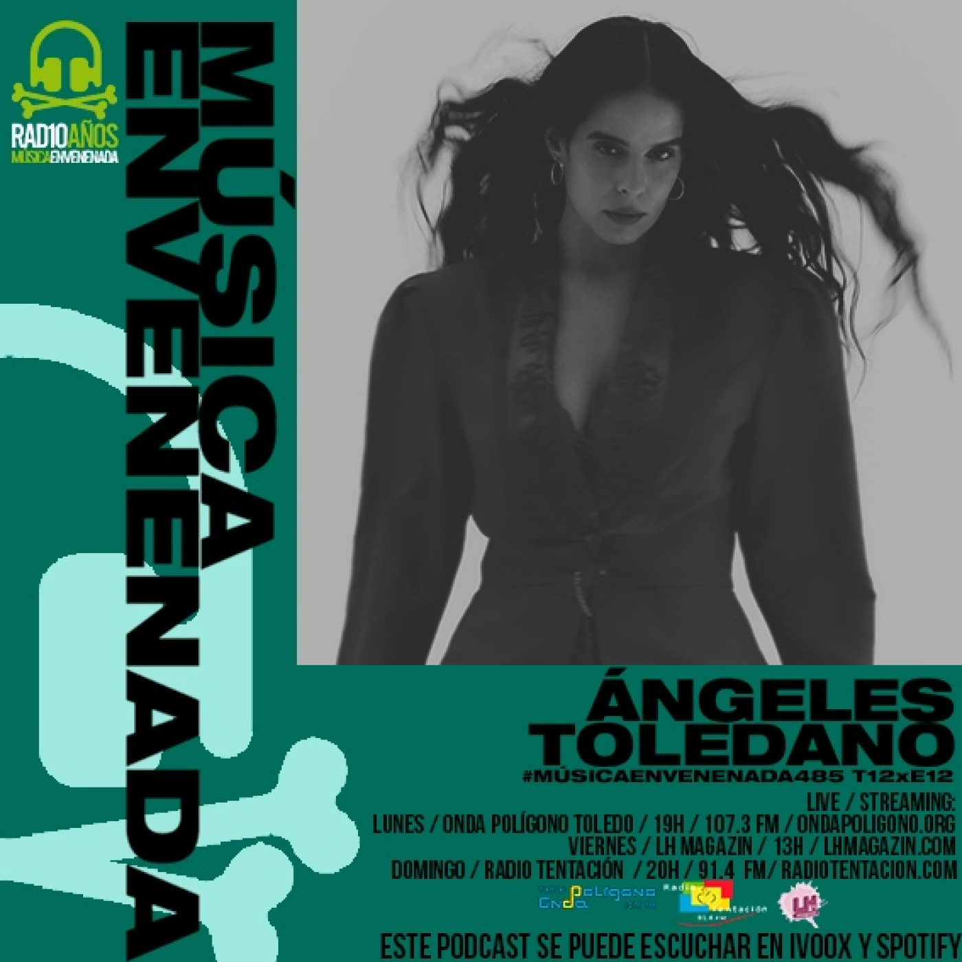 #MúsicaEnvenenada485 T12xE12 la sangre de Ángeles Toledano