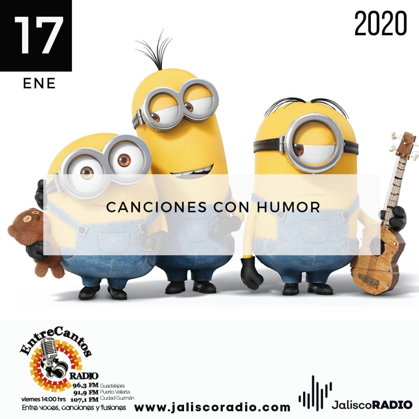 Programa Entrecantos 17 de enero, 2020: Canciones con humor episode artwork