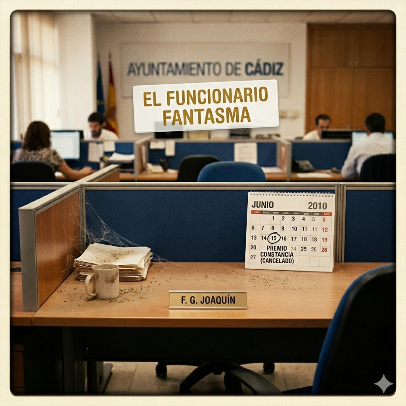 Nuestro héroe!!! Un trabajador falta 6 años sin que nadie se de cuenta. episode artwork