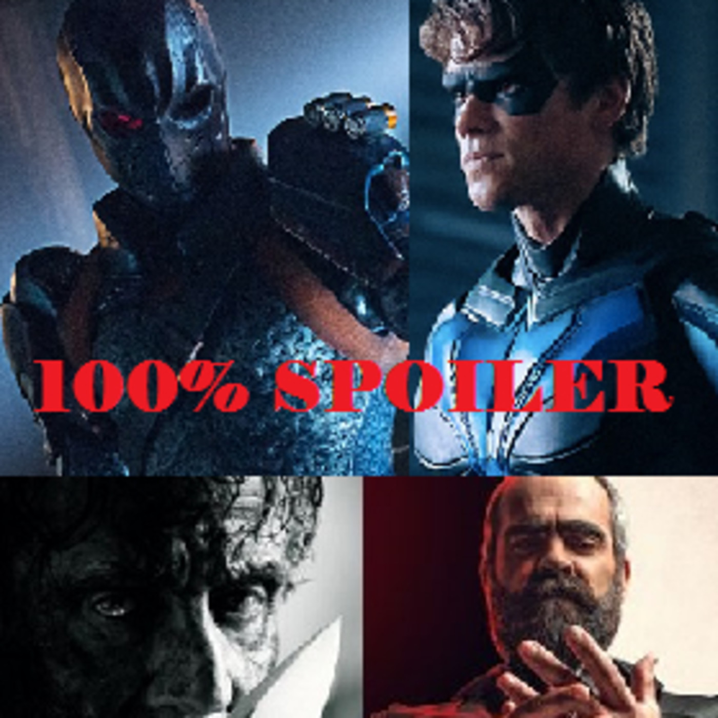 100% Spoiler 4.4. Titans T2 y mucho cine 2019. episode artwork