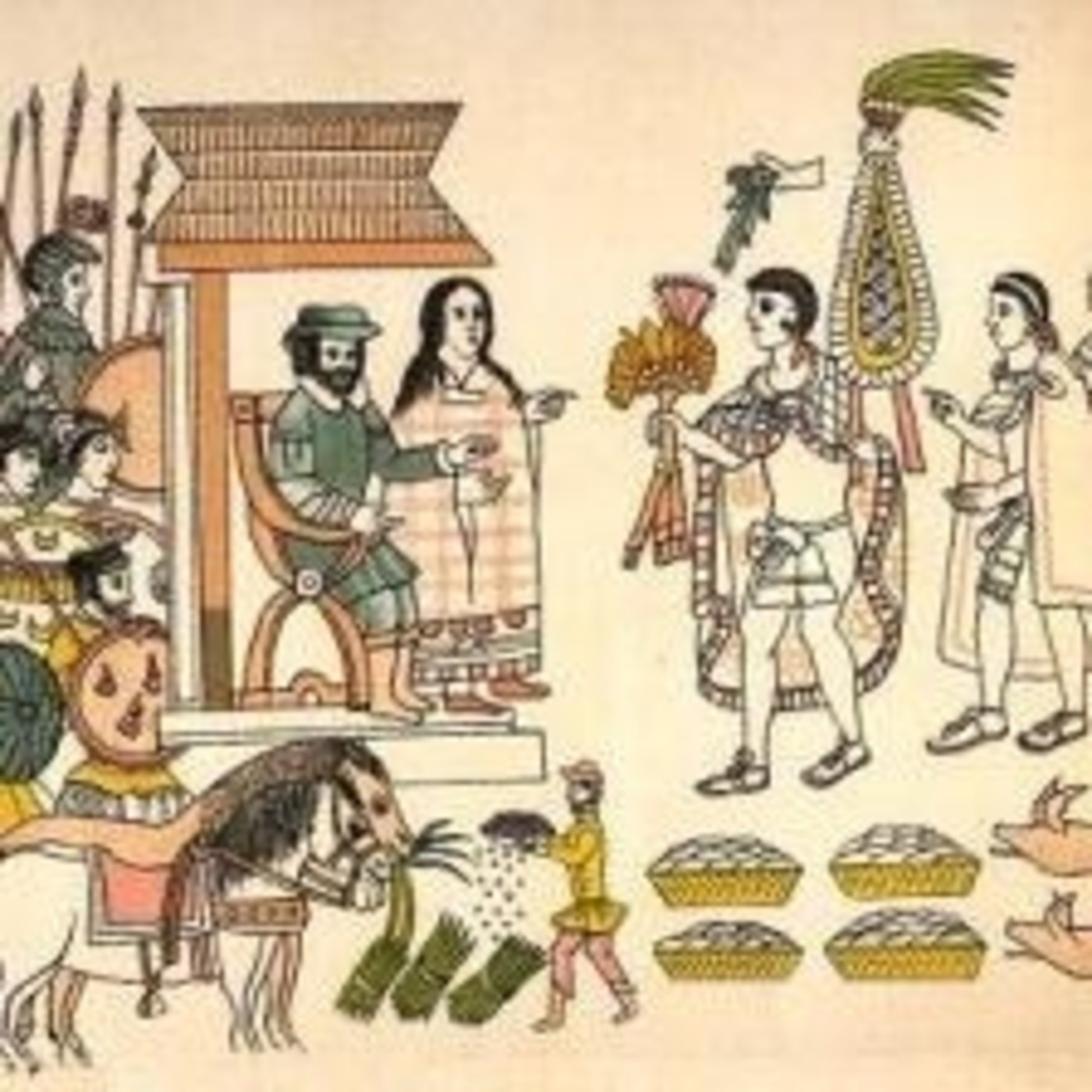 LA CONQUISTA DE MÉXICO, III PARTE. Los tlaxcaltecas.